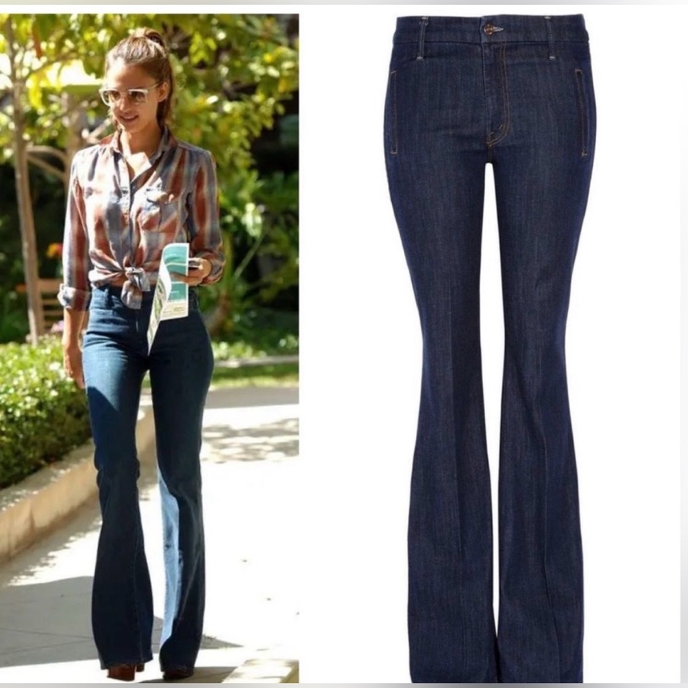 MOTHER Denim The Drama Wide Leg Jean